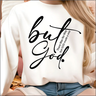 But God DTF Transfer