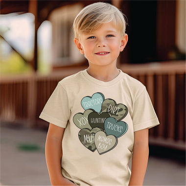 Camo Conversation Hearts