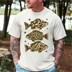 Camo Fish Trio