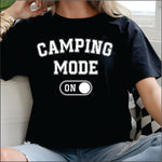 Camping Mode On DTF Transfer