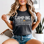 Camping Verb