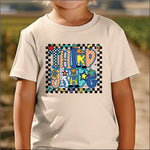Checkered Retro Third Grade DTF Transfer