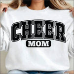 Cheer Mom Retro Black DTF Transfer