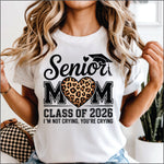 Cheetah Print Senior Mom 2026 DTF Transfer