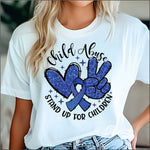 Child Abuse Awareness DTF Transfer