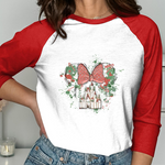 Watercolor Christmas Castle DTF Transfer