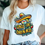 Cinco De Drinko DTF Transfer