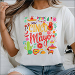 Cinco De Mayo Icons DTF Transfer