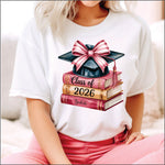 Class of 2026 Books DTF Transfer