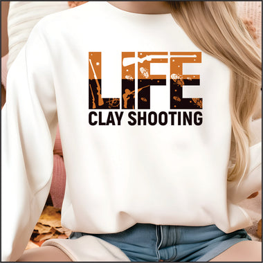 Clay Shooting Life DTF Transfer