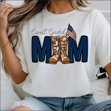 Coast Guard Mom DTF Transfer