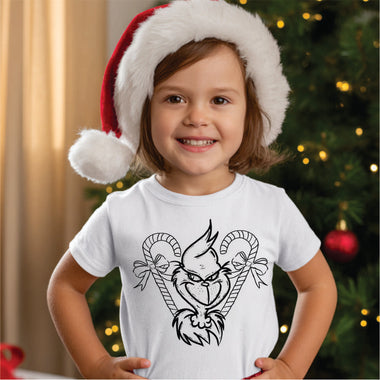 Coloring Design Mean Guy Candy Canes