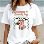 Courage the Cowardly Dog DTF Transfer