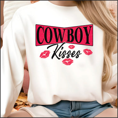 Cowboy Kisses DTF Transfer