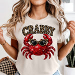 Crabby with Glasses DTF Transfer