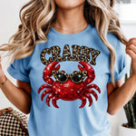 Crabby with Glasses DTF Transfer
