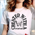 Created With A Purpose DTF Transfer