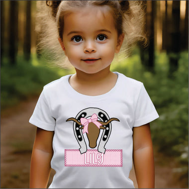 Custom Horseshoe Girl