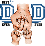 Personalized Best Dad Ever DTF Transfer