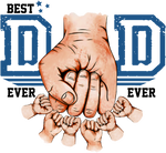 Personalized Best Dad Ever DTF Transfer