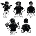 Custom Baseball Mom Black w player name & number