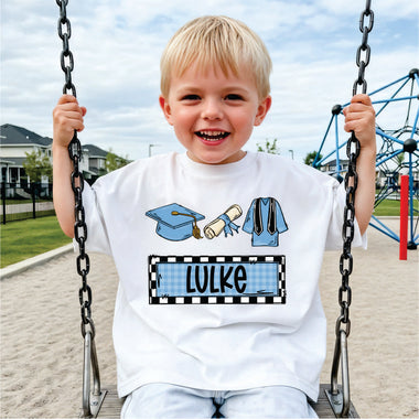 Custom Boys Graduation w name