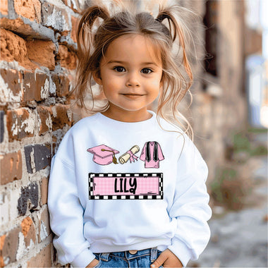 Custom Girls Graduation w name