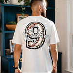 Custom Grunge Baseball Number and Name