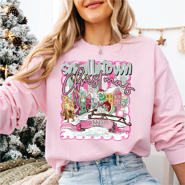 Custom Zip Code Mean Gut Small Town Christmas