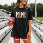 Custom Polka Dot Football MAMA DTF Transfer
