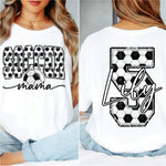 Custom Softball Soccer Mama w Name & Number