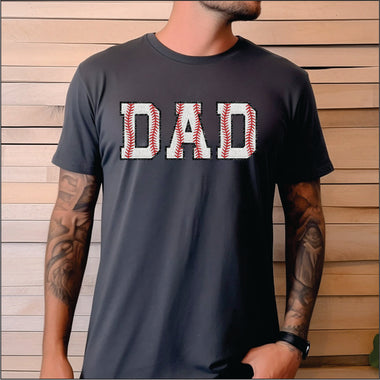 Dad Faux Chenille Patch DTF Transfer