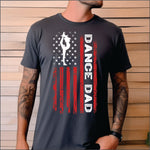 Dance Dad Red Flag DTF Transfer
