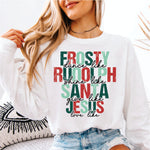 Dance Like Frosty Christmas Colors