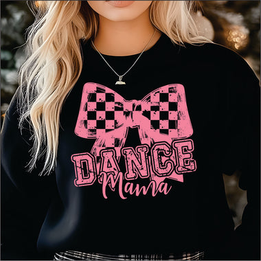 Dance Mom Pink Check DTF Transfer