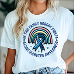 Diabetes Awareness DTF Transfer