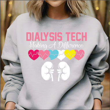 Dialysis Tech Making a Difference DTF Transfer