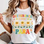 Difference Maker Para with Daiseys DTF Transfer