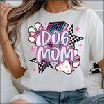 Dog Mom Paws & Bolts DTF Transfer