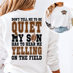 Don't Tell me to be Quiet 2 part