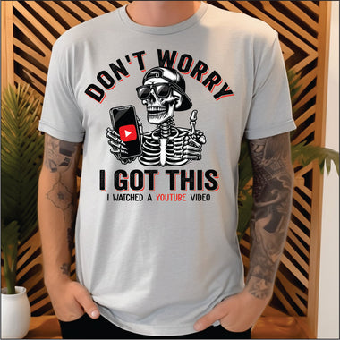 Don't Worry I got This, Youtube DTF Transfer