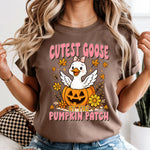 Cutest Goose at the Pumpkin Patch DTF Transfer DTF Heat Press Transfer from Sweet Tee Transfers