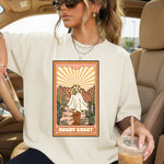 Howdy Ghost Card DTF Transfer DTF Heat Press Transfer from Sweet Tee Transfers