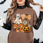 Nurse Halloween Pumpkin DTF Transfer DTF Heat Press Transfer from Sweet Tee Transfers