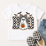 Boo Halloween Girl Ghost Bow Bats Pumpkin DTF Transfer DTF Heat Press Transfer from Sweet Tee Transfers