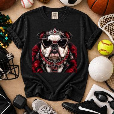 Glam UGA Bulldog DTF Transfer DTF Heat Press Transfer from Sweet Tee Transfers