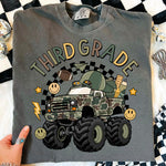 Camo Truck Third Grade DTF Transfer DTF Heat Press Transfer from Sweet Tee Transfers