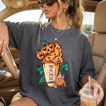 Pumpkin Spice Melting Pumpkin DTF Transfer DTF Heat Press Transfer from Sweet Tee Transfers