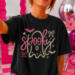Spooky Pink Ghost DTF Transfer DTF Heat Press Transfer from Sweet Tee Transfers