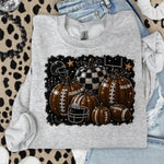 Fall Pumpkin Football DTF Transfer DTF Heat Press Transfer from Sweet Tee Transfers